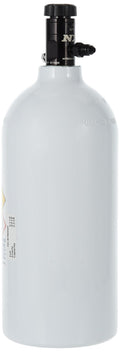 Nitrous Express - 2.5 LB BOTTLE (W/ MOTORCYCLE VALVE) (4.38  DIA. X 12.37  TALL) - 11025