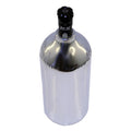 Nitrous Express - 2.5 LB BOTTLE (W/ MOTORCYCLE VALVE) (4.38  DIA. X 12.37  TALL) - 11025