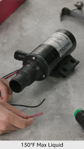 MACERATOR PUMP 12 VDC 13 GPM 11/2IN HOSE BARB AND 11/2IN NPTMALE INLET 1IN