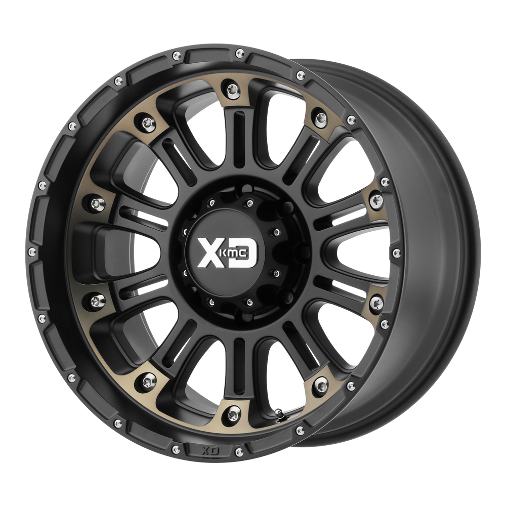 XD829 17X9 5X5.5 S-BLK MACH DTCC -12MM