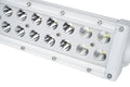 14.25INCH MARINE GRADE DUAL ROW STRAIGHT LIGHT BAR W/72WATT 24 X 3W HIGH INTENS