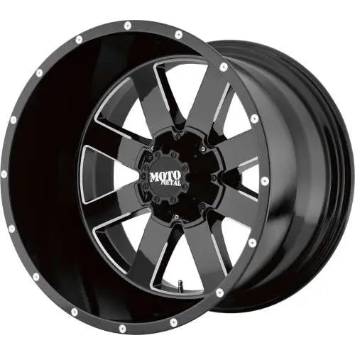 MO962 18X10 6X4.5 G-BLK/MILL -24MM