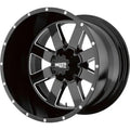 MO962 18X10 6X4.5 G-BLK/MILL -24MM