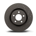 Hawk Talon 2002 Mini Cooper Drilled and Slotted Rear Brake Rotor Set