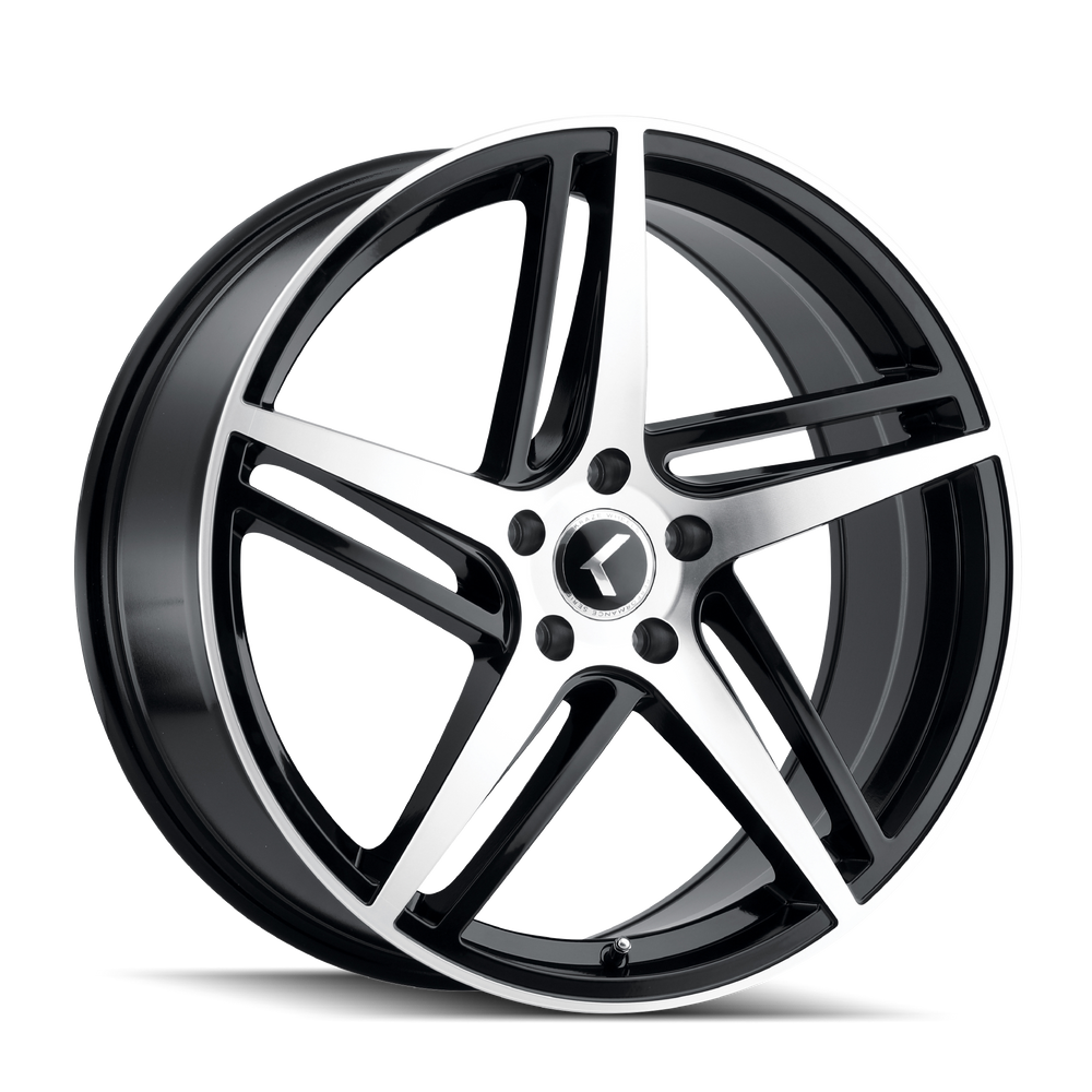 The Wheel Group black auto part