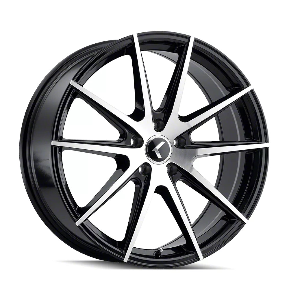 The Wheel Group black auto part