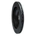 R1 14-21 Mercedes-Benz S400 (Canada & Mexico) Rear Right Drilled & Slotted Black Brake Rotor