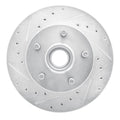 DFC 98-02 Ford Ranger (USA/Canada) Front Right Drilled & Slotted Silver Brake Rotor