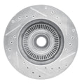 DFC 98-02 Ford Ranger (USA/Canada) Front Right Drilled & Slotted Silver Brake Rotor