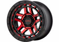 XD840 17X9 5X5.0 S-BLK DTCC -12MM