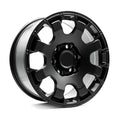 HILUX 17X8 6X139.7 ET5 CB106.1 SATIN BLACK
