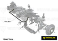 Whiteline 19-20 BMW Z4 Rear 18mm Heavy Duty Adjustable Swaybar