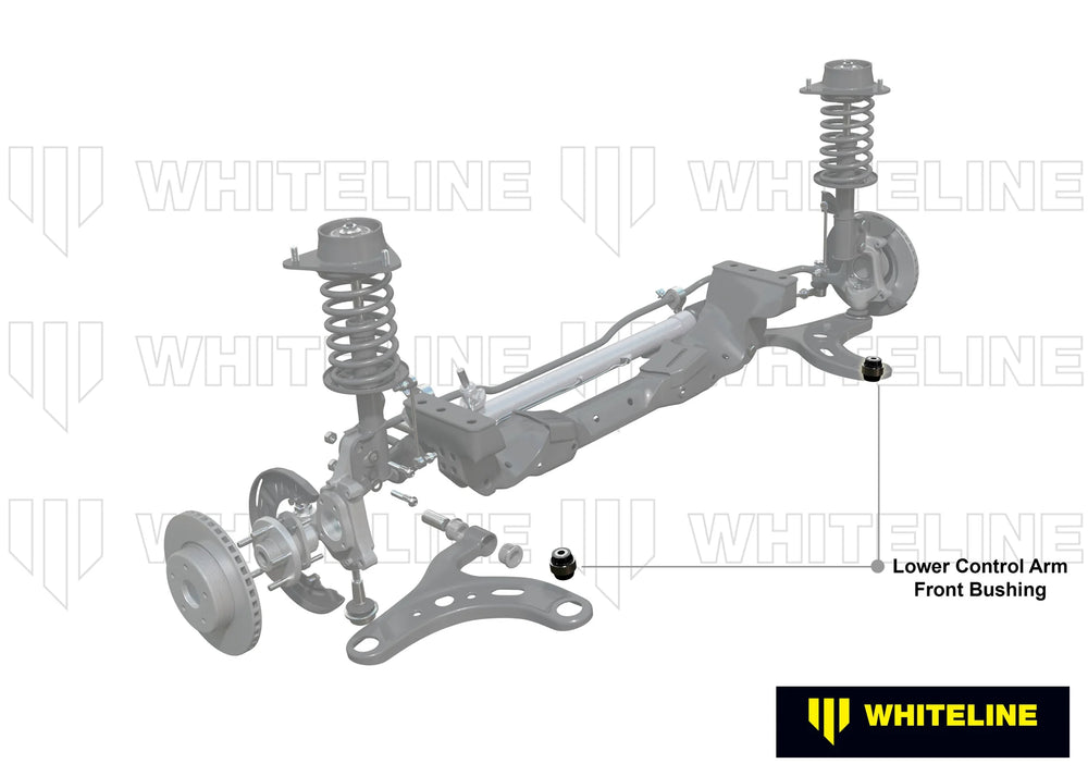 CONTROL ARM LOWER INNER FRONT BUSHING ADDS +0.5DEG CASTER + ANTIDIVE