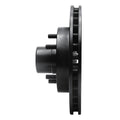 R1 91-03 Chevrolet S10 Blazer Front Left Drilled & Slotted Black Brake Rotor