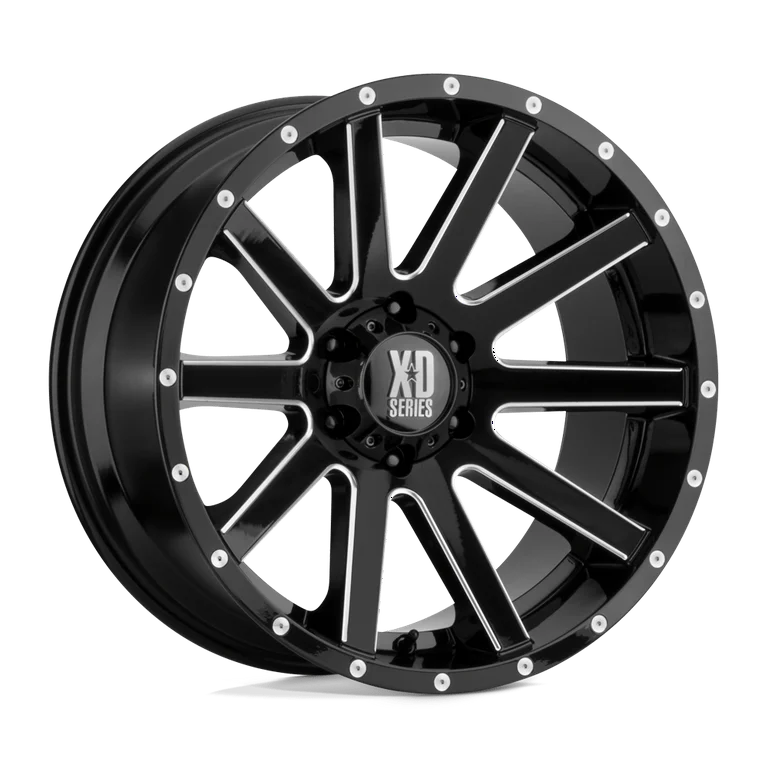 XD818 16X8 6X4.5 S-BLK MILL SP 10MM