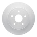 R1 04-06 Dodge Ram 1500 Pickup Rear Left Drilled & Slotted Geo-Carbon Rotor