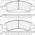 Brk Pads W/Hrdwr