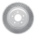 DFC 06-16 Buick Allure Front Right Drilled & Slotted Geoperformance Rotor