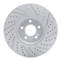 DFC 19-26 Mercedes-Benz A220 Front Left Drilled & Slotted Geoperformance Rotor