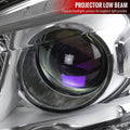 SPEC D TUNING headlights close-up