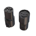 The Schumacher Electric Schumacher J1772 to Tesla Adapter for 16 Amps Electric Vehicle Charger attaches quickly and easily to the Schumacher SC1575 16A EV Charger allowing you to choose Level 1 (120V) charging or use Level 2 (240V) charging for your Tesl