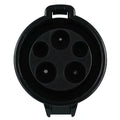 The Schumacher Electric Schumacher J1772 to Tesla Adapter for 16 Amps Electric Vehicle Charger attaches quickly and easily to the Schumacher SC1575 16A EV Charger allowing you to choose Level 1 (120V) charging or use Level 2 (240V) charging for your Tesl