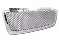 0609 TRAILER BLAZER LT MODEL ONLY FRONT GRILLE CHROME