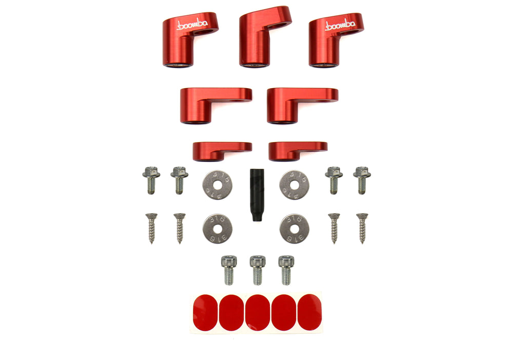 FOCUS ST RS WING RISER KIT - RED