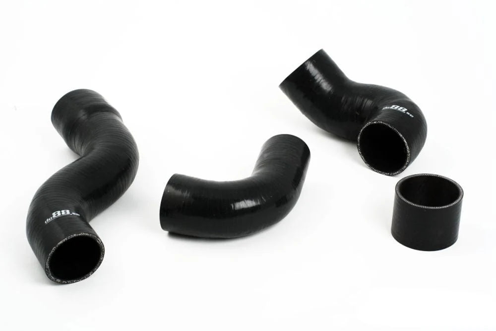do88 Volvo 700/900 Turbo (w/o AC) Pressure Hoses Black