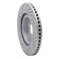 DFC 11-25 Hyundai Tucson Front Right Drilled & Slotted Geoperformance Rotor