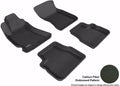 3D MAXpider 2009-2013 Subaru Forester Kagu 1st & 2nd Row Floormats - Black