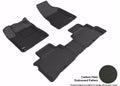 3D MAXpider 2015-2018 Nissan Murano Kagu 1st & 2nd Row Floormats - Black