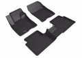 3D MAXpider 21-24 Ford Bronco Sport Kagu 1st / 2nd Row Floormats - Black