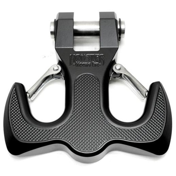 BLACK DUAL STAINLESS STEEL SAFETY LATCHES7/8 STAINLESS STEEL PINFIT STANDARD BUMPER TABS UP 1 1/4