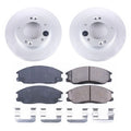 Power Stop 07-09 Kia Sorento Front Z17 Evolution Geomet Coated Brake Kit