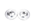 Power Stop 2006 BMW 330i Rear Evolution Drilled & Slotted Rotors - Pair