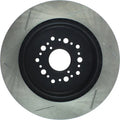 Stoptech auto part installed view