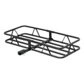~(29.4 lbs. 24X20X4)~ 48IN x 20IN Basket-Style Cargo Carrier (Fixed 1-1/4IN Shank with 2IN Adapter)