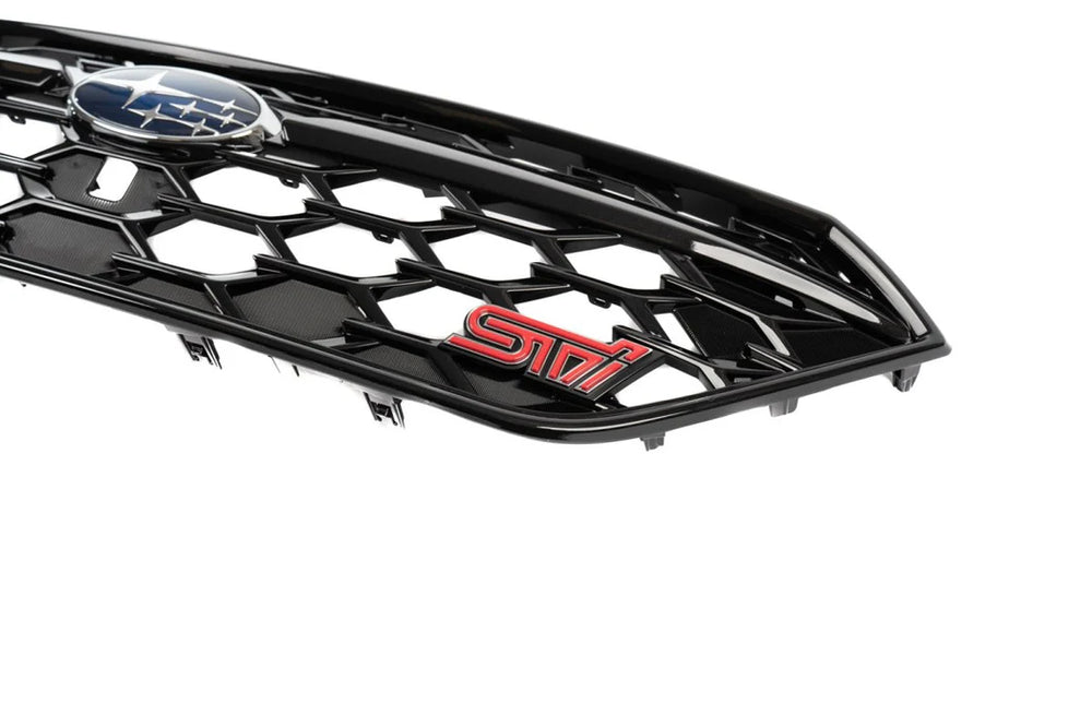 Subaru FRONT Grille Dark Black Silica (WRX S4 STI Sport R/ EX uses) for 2022 WRX