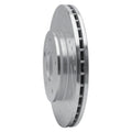 R1 Concepts Brake Rotor Drilled and Slotted Silver Fits Cadillac CTS