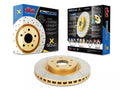DBA 15-20 Ford Mustang GT (352mm Rotor w/o Perf Pkg) Front Steet Series Drill & Slot Rotor w/Blk Hat