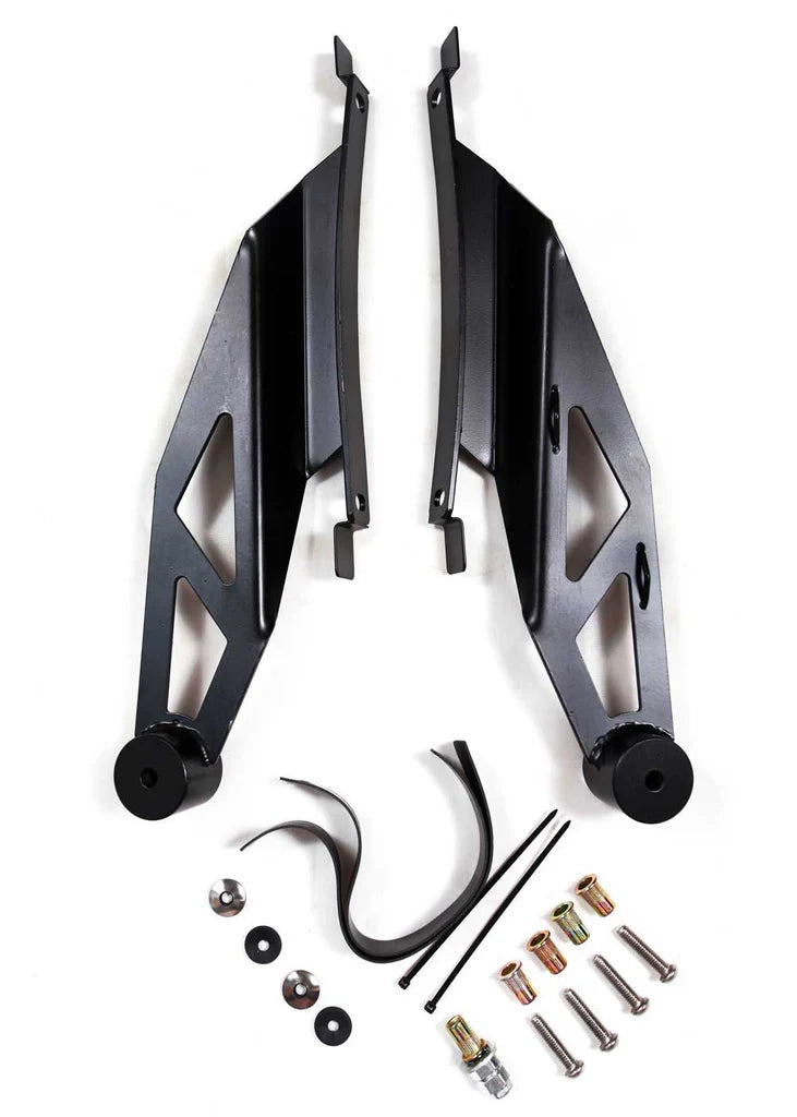 ~(4 lbs. 18X6X3)~ 50 Inch Curved LED Light Bar 2007-14 Toyota Tundra Brow Bracket Quake LED