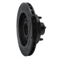 R1 91-94 Ford Explorer Front Left Drilled & Slotted Black Brake Rotor
