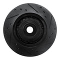 R1 91-94 Ford Explorer Front Left Drilled & Slotted Black Brake Rotor