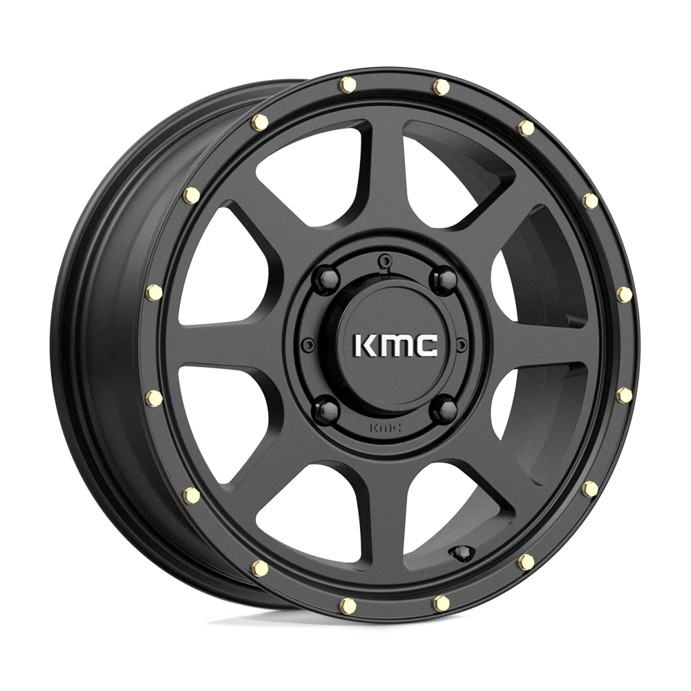 KMC POWERSPORTS KS134 15X6 4X137 S-BLK 38MM - KS13456048738