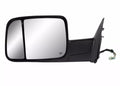 0912 DODGE RAM 1500/1012 2500/3500 LH HTD PWR FLDWY OE MIRROR BLK W/TOWING PKG