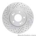 R1 04-11 Hyundai Xg350 Front Left Drilled & Slotted Geoperformance Rotor
