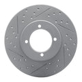 DFC 70-73 Nissan 240Z Front Left Drilled & Slotted Geoperformance Rotor