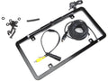 ULTRA SLIM FULLFRAME LICENSE PLATE HD BACKUP CAMERA BLACK
