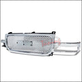 FRONT UPPER GRILLES MESH CHROME
